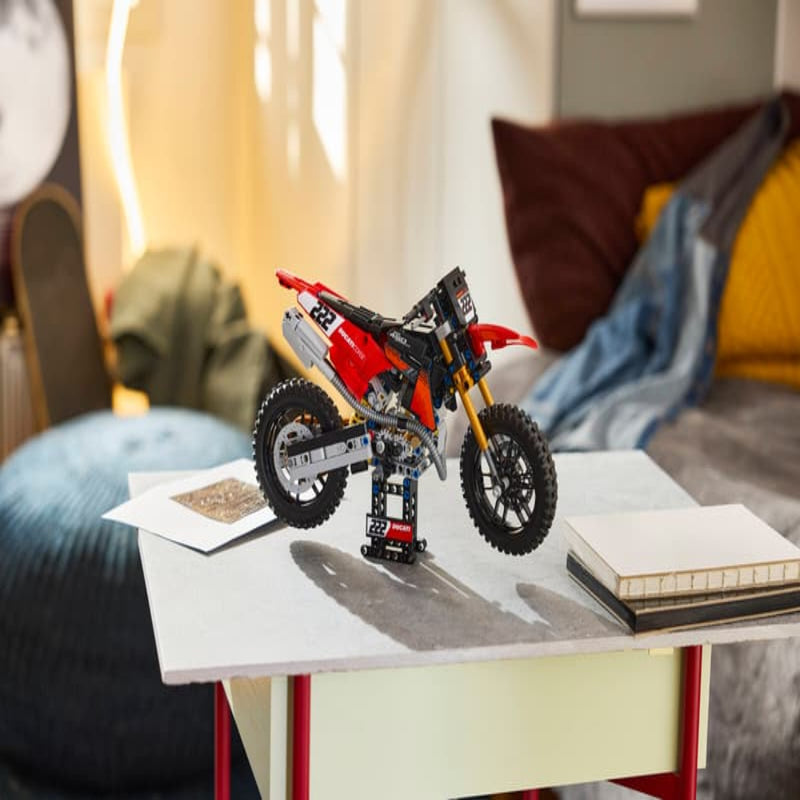 Lego 42238 Technic Ducati Desmo450 MX Factory Motorcycle (457pcs)