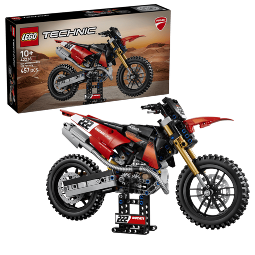 Lego 42238 Technic Ducati Desmo450 MX Factory Motorcycle (457pcs)