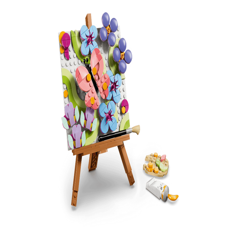 Lego 31390 Creator 3 In 1 Floral Art Decor Painting (348 Pieces)
