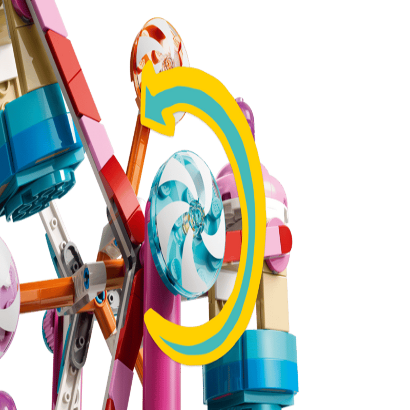 Lego 42700 Friends Candy & Cupcake Ferris Wheel (602 pcs)