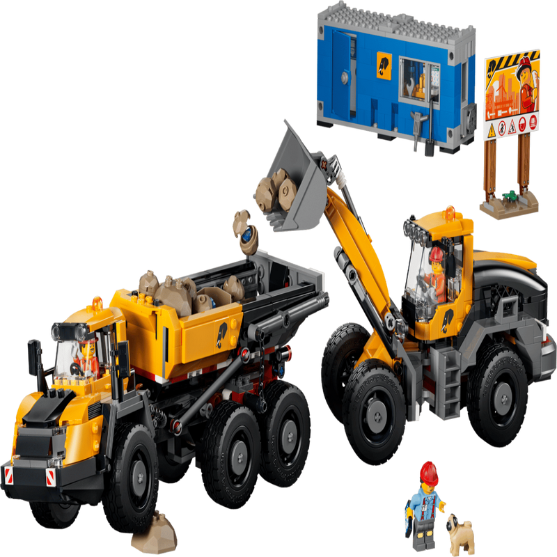 Lego 60494 City Dump Truck & Front End Loader (1132 Pieces)