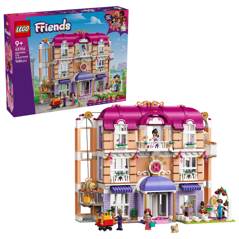 Lego 42704 Friends Heartlake City Grand Hotel (1406 Pieces)