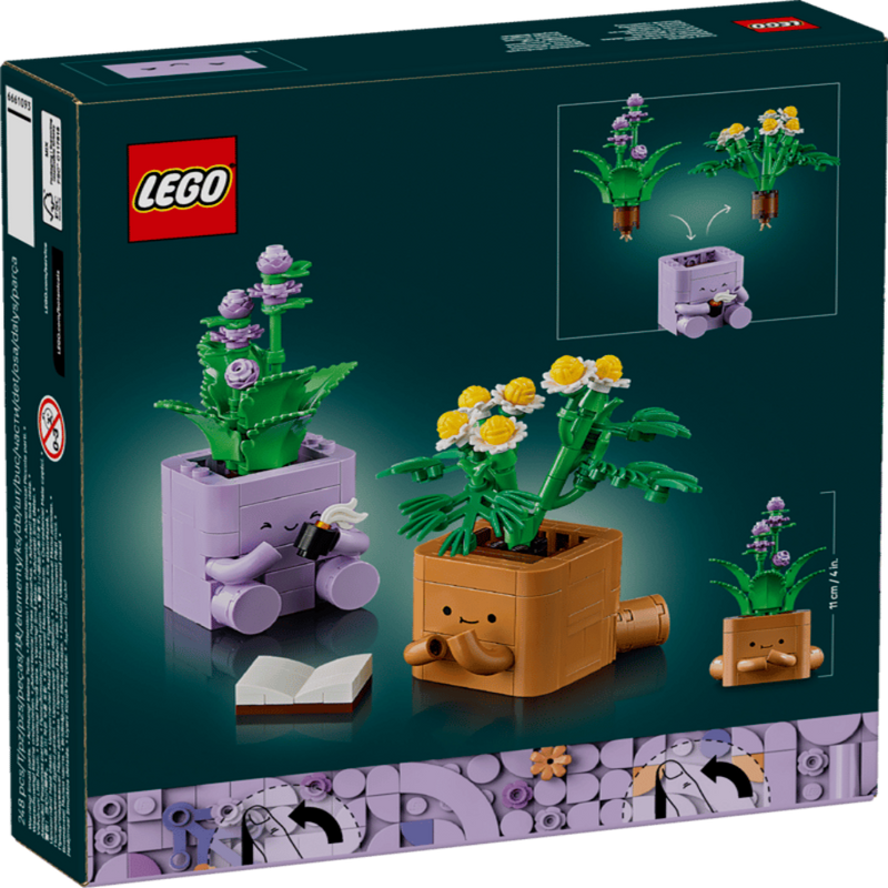 Lego 10371 Botanicals Cozy Plants (248 pcs)