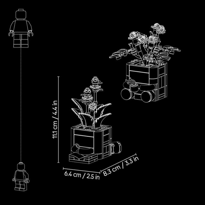 Lego 10371 Botanicals Cozy Plants (248 pcs)