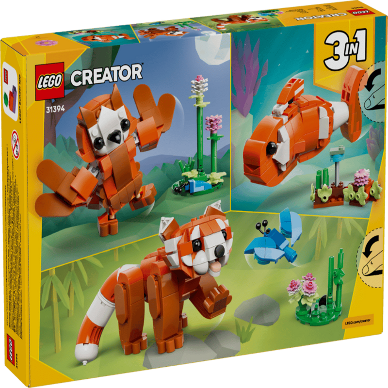 Lego 31394 Cute Animals: Red Panda (297 pcs)