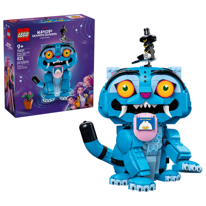 Lego 72537 Kpop Demon Hunters Derpy Tiger and Sussie Bird (825pcs)