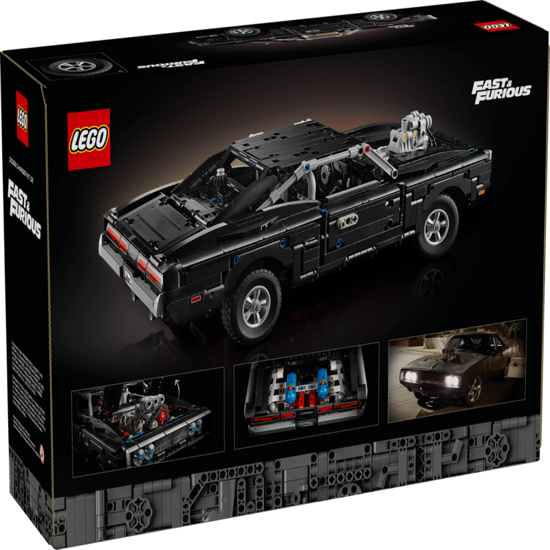 Lego 42231 Technic Fast And Furious Dodge Charger R/T Car (1516 Pieces)