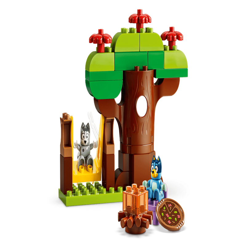 Lego 10469 Duplo Pizza Girls With Muffin And Bluey (44 Pieces)