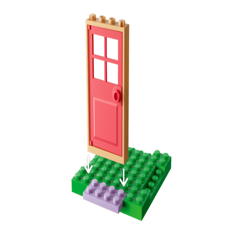 Lego 11212 Gabby's Dollhouse Kitty Fairy's Garden House (103 pcs)