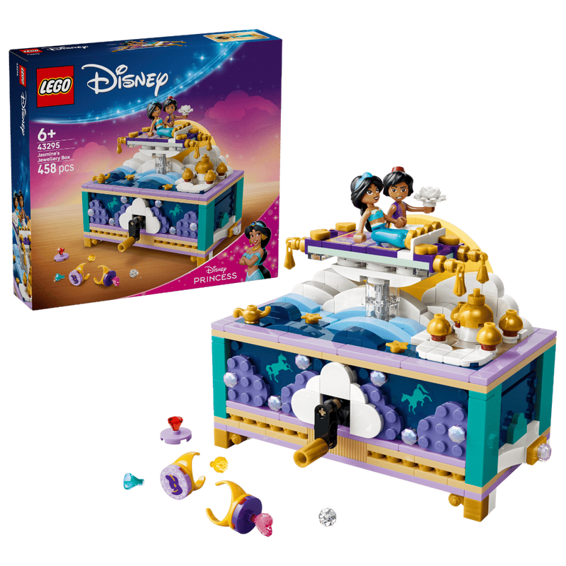 Lego 43295 Disney Jasmine's Jewellery Box (458 Pieces)