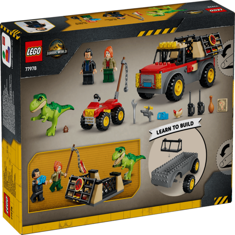 Lego 77978 Jurassic World Young T.rex Transport Truck (115 pcs)