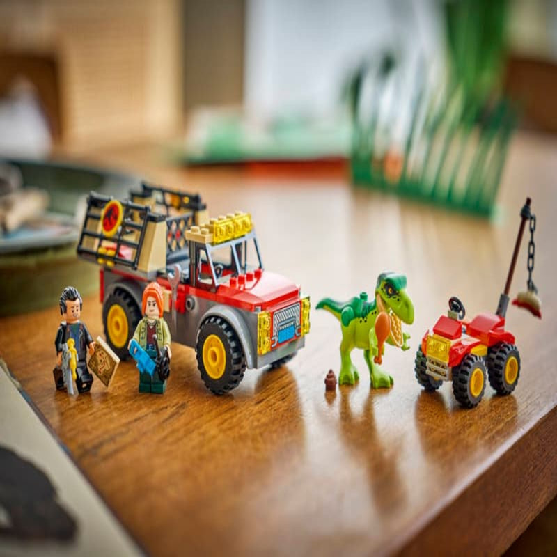 Lego 77978 Jurassic World Young T.rex Transport Truck (115 pcs)