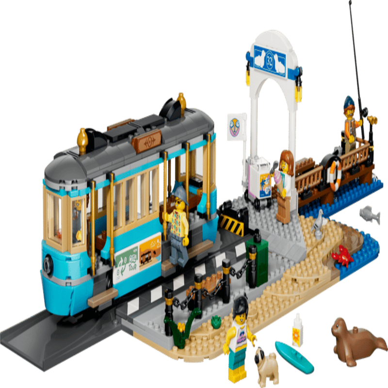 Lego 60506 City Classic Beach Streetcar (693 Pcs)
