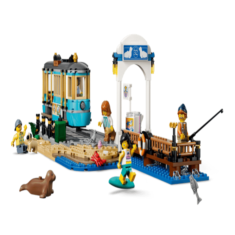 Lego 60506 City Classic Beach Streetcar (693 Pcs)