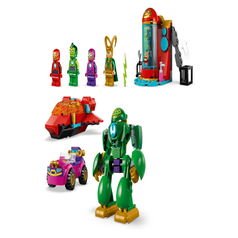 Lego 11211 Marvel Loki vs. Team Iron Man (204 Pieces)