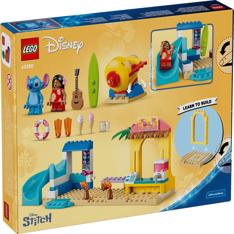 Lego 43280 Disney Beach Fun With Lilo & Stitch (113 Pieces)