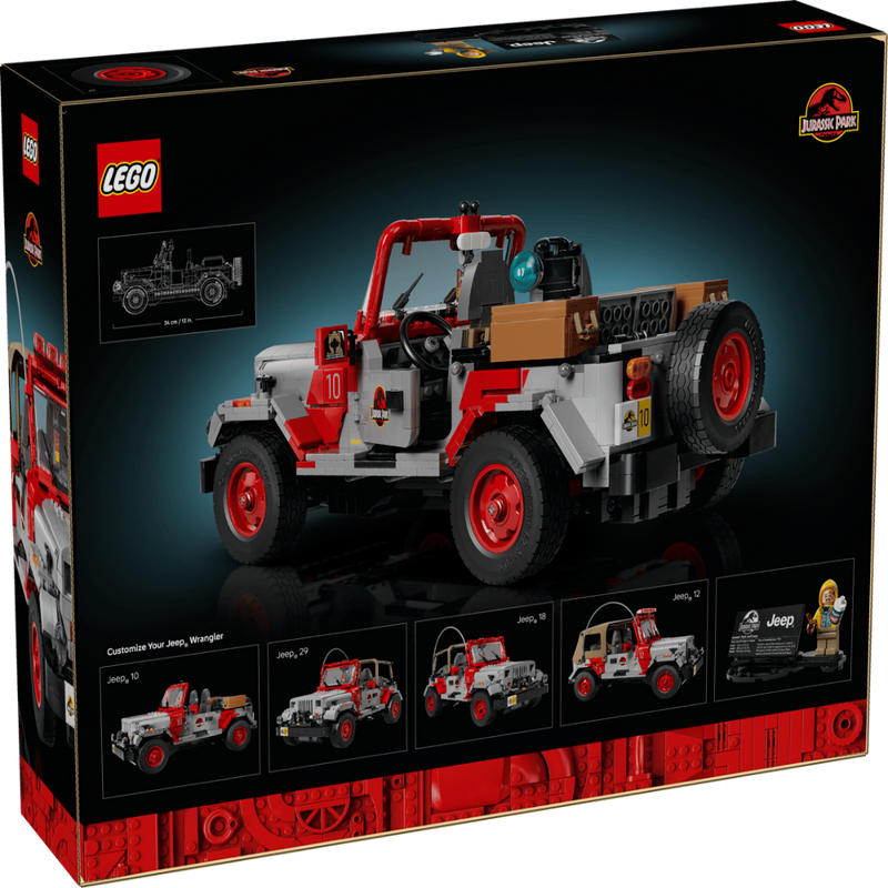 Lego 77984 Jurassic Park Jeep® Wrangler (1924 pcs)