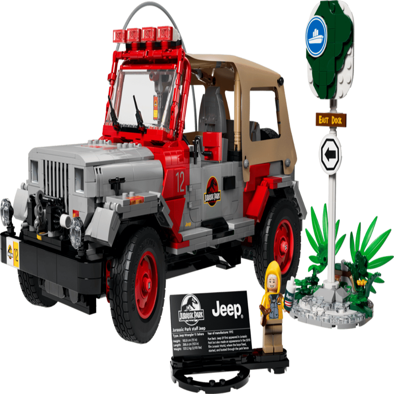 Lego 77984 Jurassic Park Jeep® Wrangler (1924 pcs)