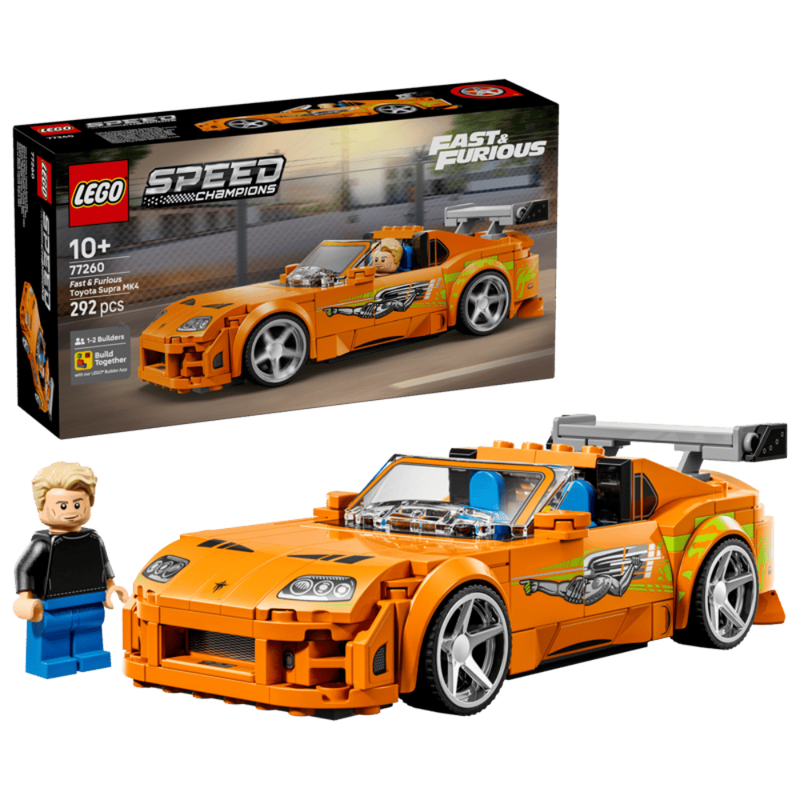 Lego 77260 Speed Champions The Fast and The Furious Toyota Supra MK4 (292 pcs)