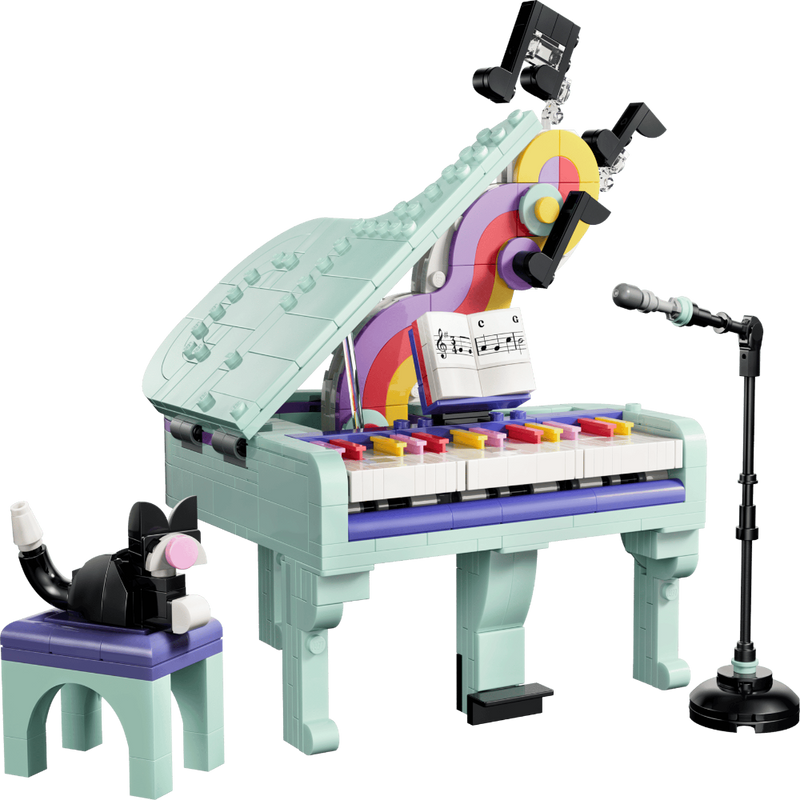 Lego 31392 Creator Music Decor Piano With Cat (485 Pieces)