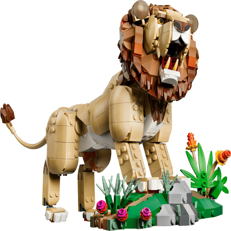 Lego 31386 Creator 3 In 1 Wild Animals: Majestic Lion (839 Pieces)