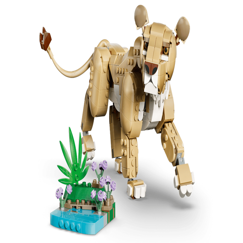 Lego 31386 Creator 3 In 1 Wild Animals: Majestic Lion (839 Pieces)