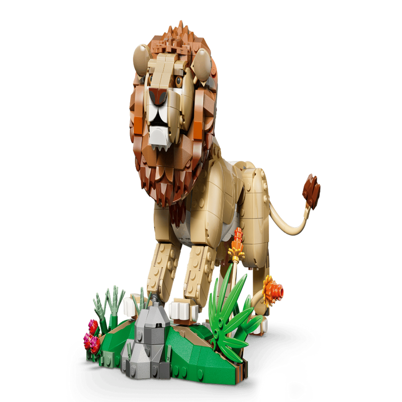 Lego 31386 Creator 3 In 1 Wild Animals: Majestic Lion (839 Pieces)