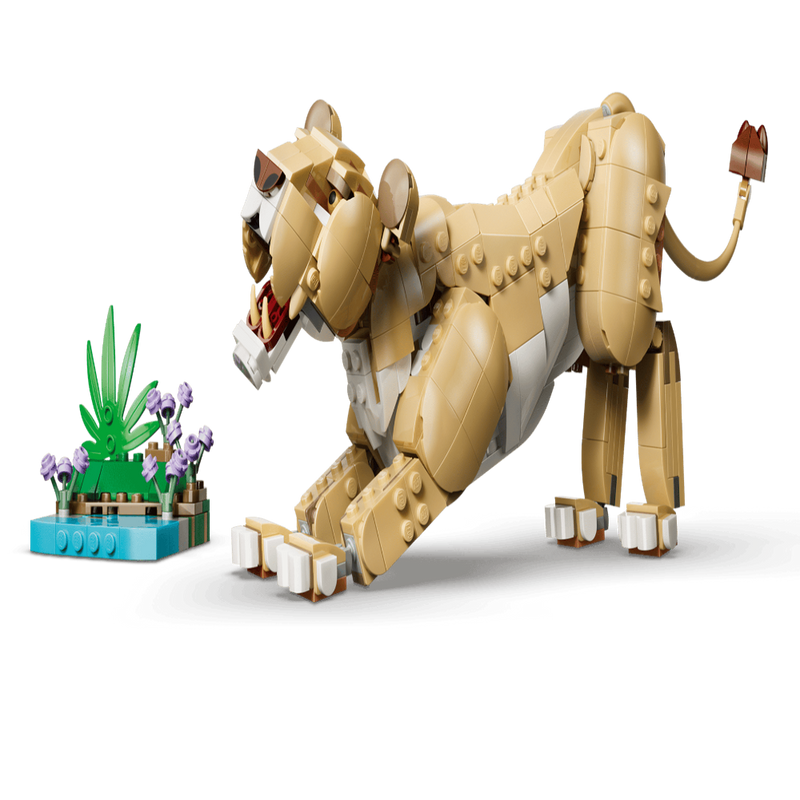 Lego 31386 Creator 3 In 1 Wild Animals: Majestic Lion (839 Pieces)