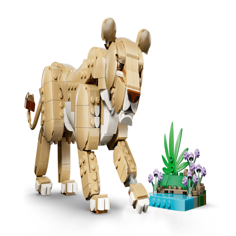 Lego 31386 Creator 3 In 1 Wild Animals: Majestic Lion (839 Pieces)