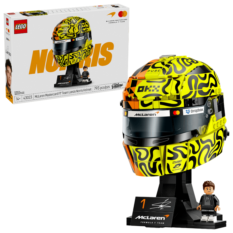 Lego 43023 Editions McLaren Mastercard F1 Team Lando Norris Helmet (793 Pieces)
