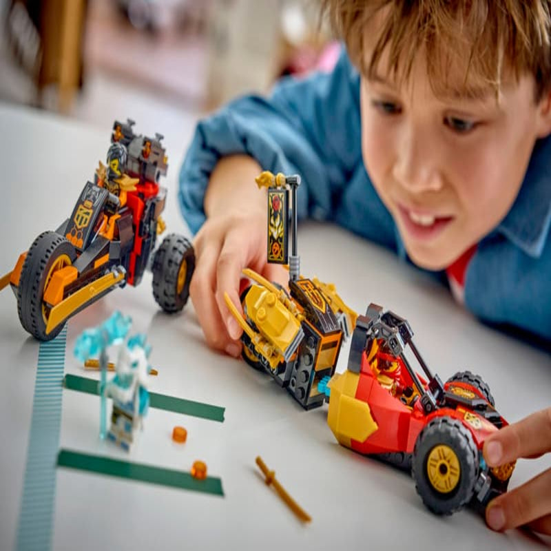Lego 71864 Ninjago Kai and Cole's Combiner Vehicles (394 Pcs)
