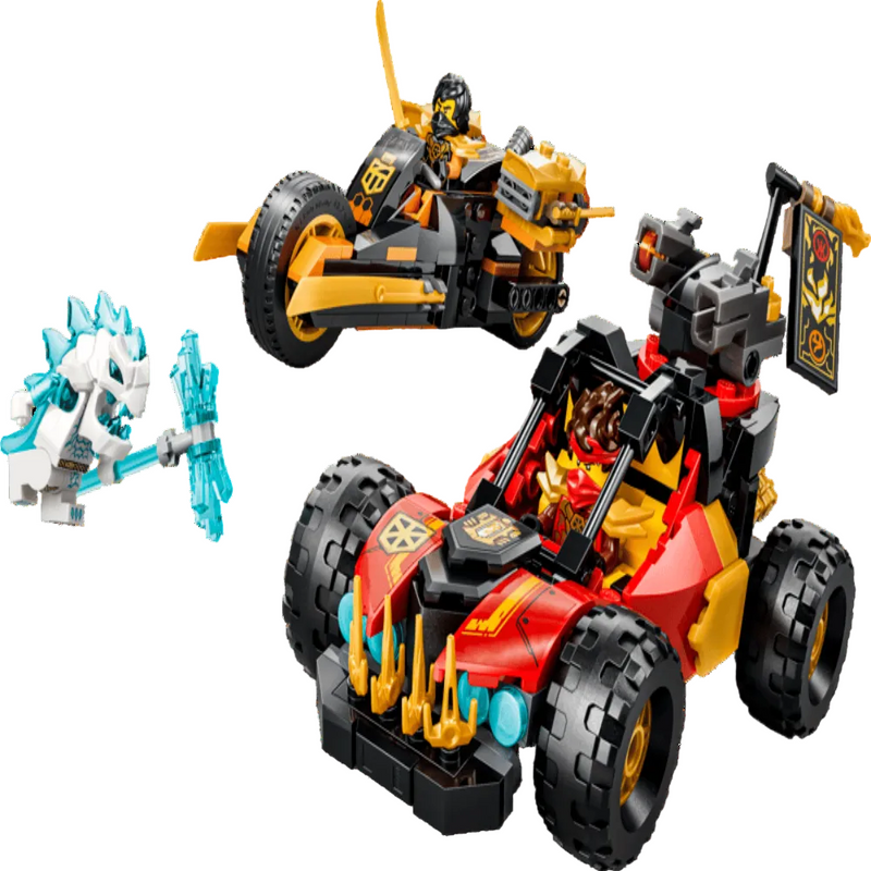 Lego 71864 Ninjago Kai and Cole's Combiner Vehicles (394 Pcs)