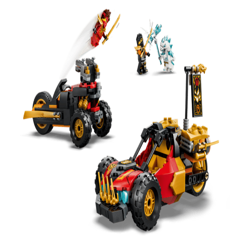 Lego 71864 Ninjago Kai and Cole's Combiner Vehicles (394 Pcs)