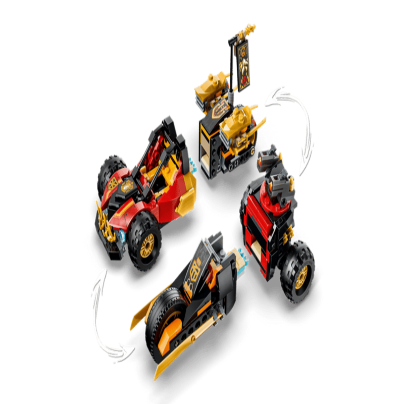Lego 71864 Ninjago Kai and Cole's Combiner Vehicles (394 Pcs)