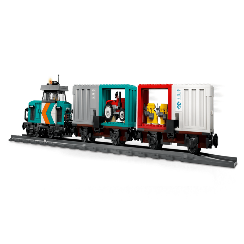 Lego 60509 City Harbor Freight Train With Crane & Truck (803 Pieces)