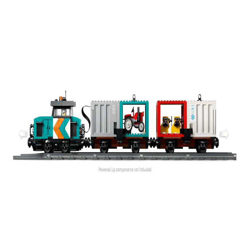 Lego 60509 City Harbor Freight Train With Crane & Truck (803 Pieces)
