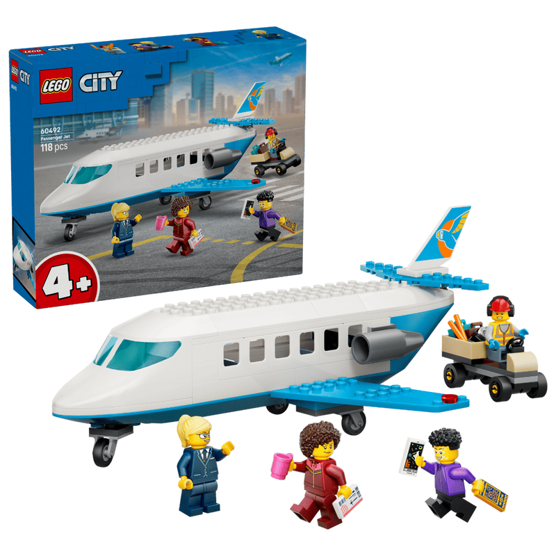 Lego 60492 City Passenger Jet (118 Pieces)