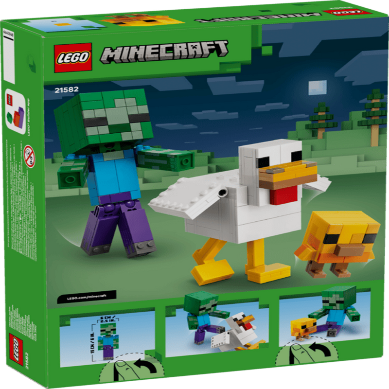 Lego 21582 Minecraft Chicken Jockey (344 pcs)
