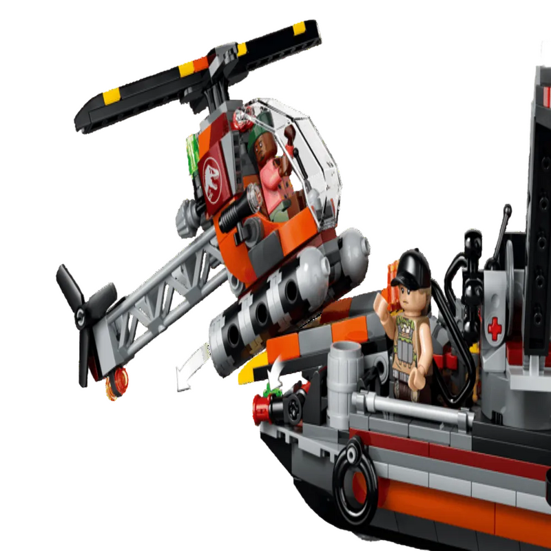 Lego 77983 Jurassic World Mosasaurus Dinosaur Boat Attack (703 Pcs)