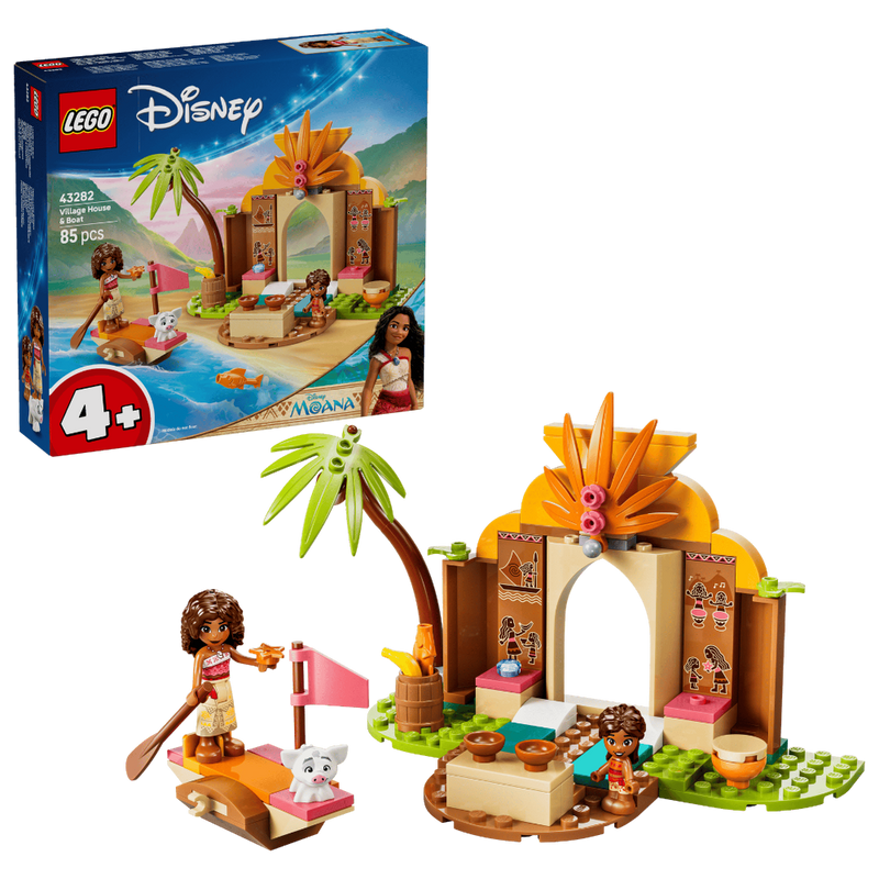 Lego 43282 Disney Village House & Boat (85 Pieces)
