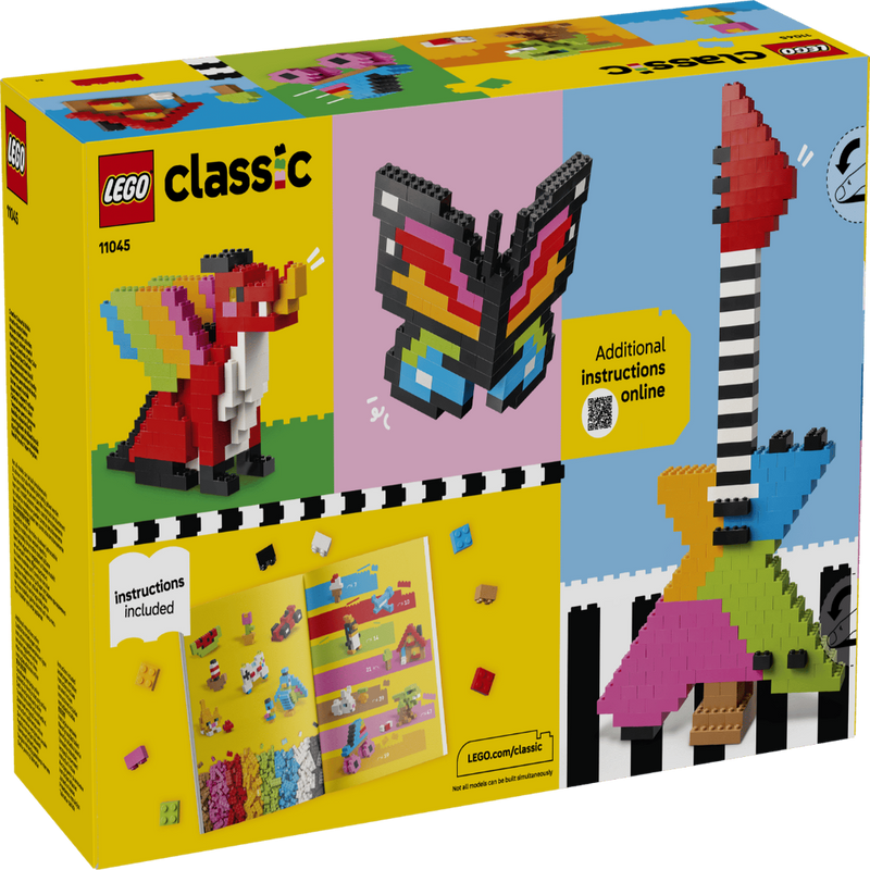 Lego 11045 Classic Creative Colorful Bricks (820 Pieces)