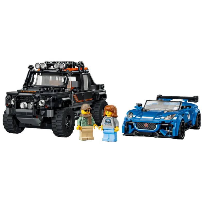 Lego 77264 Speed Champions Jaguar Project 7 &Land Rover Defender (740pcs)