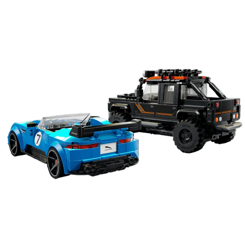 Lego 77264 Speed Champions Jaguar Project 7 &Land Rover Defender (740pcs)