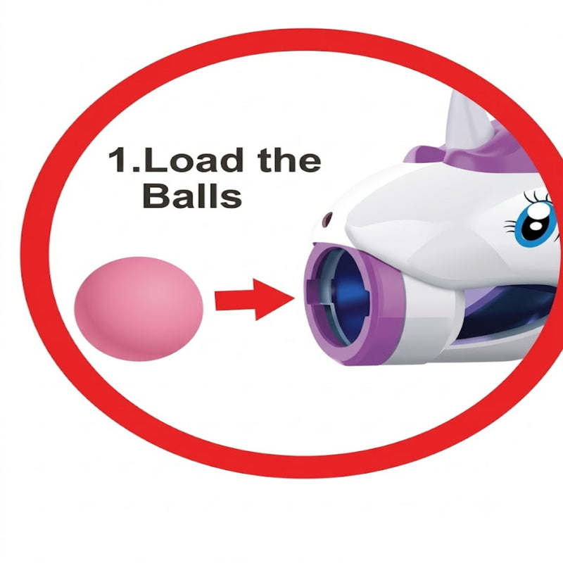 Unicorn Foam Ball Blaster: Fun & Safe Toy For Kids