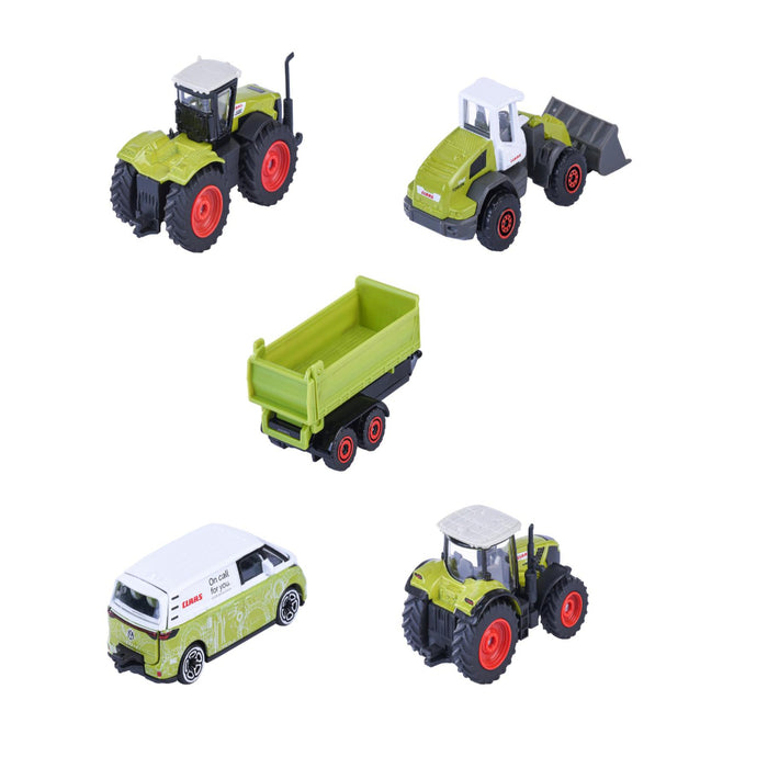 Majorette Claas Farm 5 Pieces Giftpack