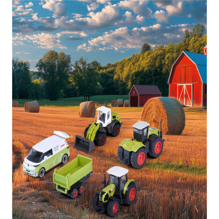 Majorette Claas Farm 5 Pieces Giftpack