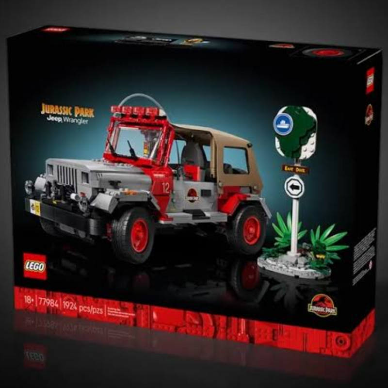 Lego 77984 Jurassic Park Jeep® Wrangler (1924 pcs)