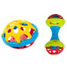 innovitoy 2 pc Rattle Set ( Multi Color)-Infant Toys-Innovitoy-Toycra