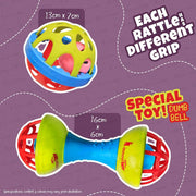 innovitoy 2 pc Rattle Set ( Multi Color)