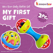 innovitoy 2 pc Rattle Set ( Multi Color)